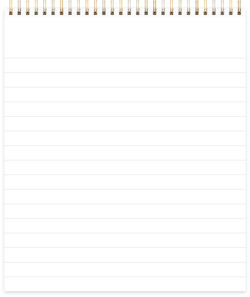 Animated notepad